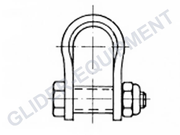 Tost connector shackle 10mm [113000]