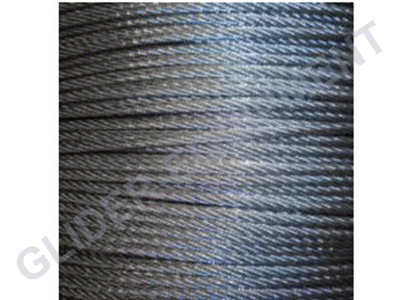 Tost winchcable steel Ø4.2mm 1200m [200012]
