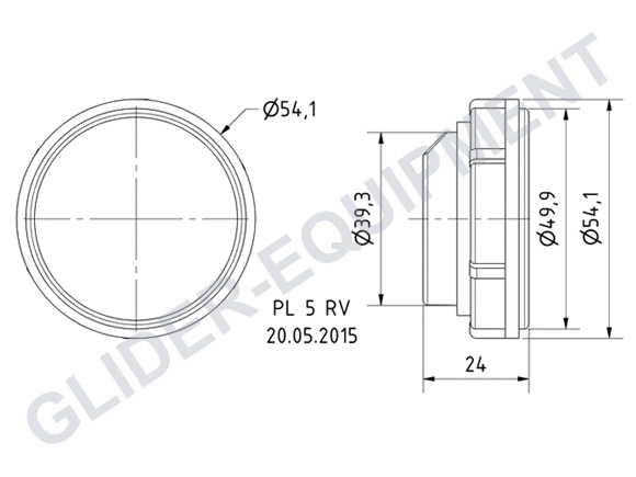 Visaton mini speaker 4 Ohm 44.0mm [PL5RV 4463]