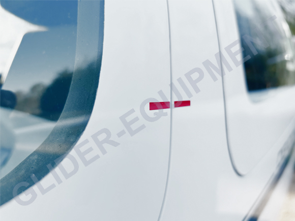 Waarschuwingssticker/Aanwijzingssticker sluitings-indicatie rood [SR115622]