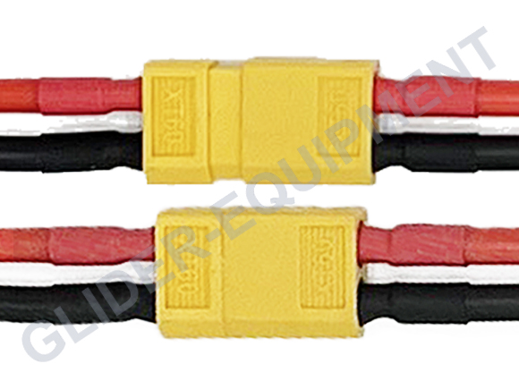 XT60 kabelconnector male + kabel [6287.54]
