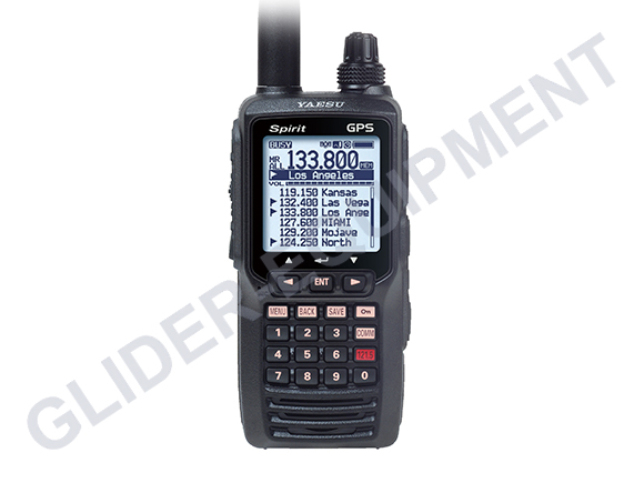 Yaesu handheld 8.33kHz transceiver.  (w/ int. GPS + ILS + VOR) [FTA-750L]