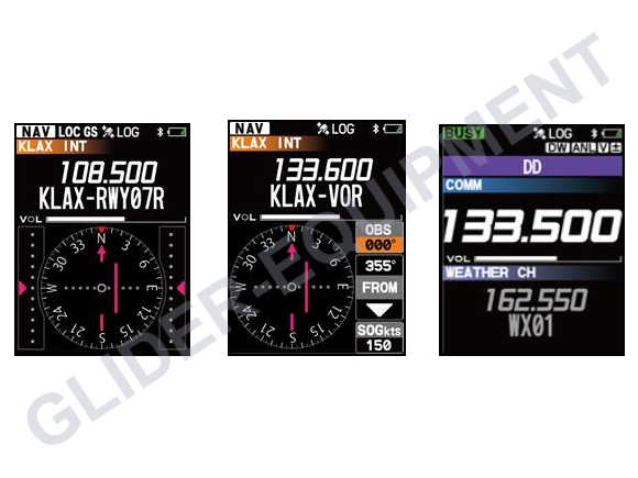 Yaesu handheld 8.33kHz transceiver. (w/ BT + int. GPS + ILS + VOR) [FTA-850L]