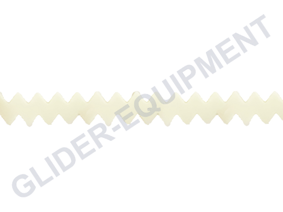 ZigZag turbulator tape 70° H=6mm D=0,5mm 5M ROL [ZZT-70605-5]