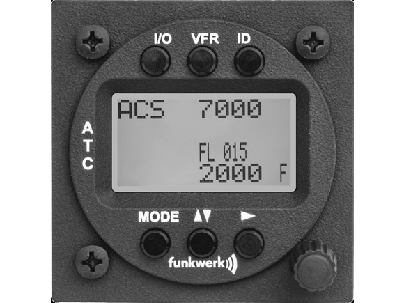 Funke  TRT800H-LCD Mode-S transponder class-I 57mm [ZTRT800H-LCD]