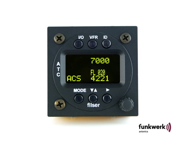 Funke  TRT800H-OLED Mode-S transponder class-I 57mm [ZTRT800H-OLED]