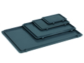 Euronorm scharnierdeksel 600x400 & sluitclips [EN-64-1-7 S]