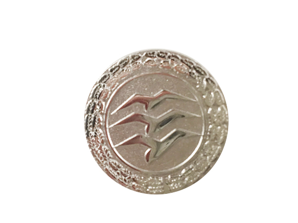 Silver "C" pin 3 seagulls [GE-CP]
